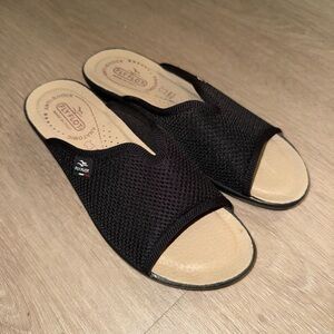 Fly Flot WOMAN'S CLOTH SLIPPER - NERO